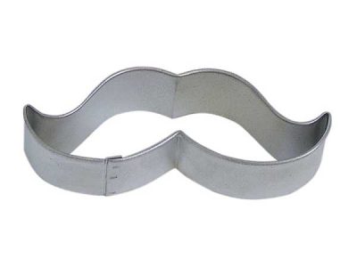 Mustache Cookie Cutter 4" Each