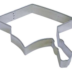 Graduation Hat Cookie Cutter 4 1/2″ Each