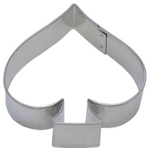 Spade Cookie Cutter 3 3/4″ Each
