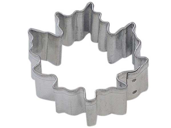 Mini Canandian Maple Leaf Cookie Cutter Each