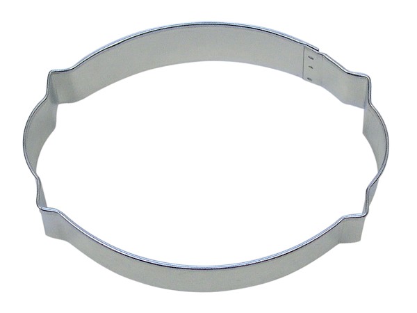 Plaque Cameo Cookie Cutter 4 1/4" Each
