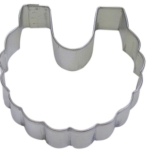 Baby Bib Cookie Cutter 3″ Each