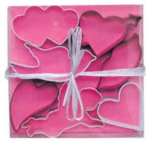 Valentine Cookie Cutter 7 piece Set