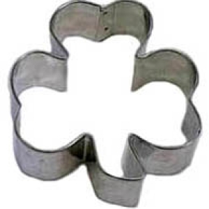 Shamrock Metal Cookie Cutter 3″ Each