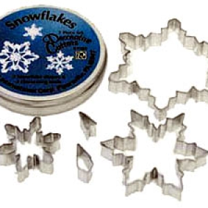 Snowflake Cookie Cutter 5 piece Set