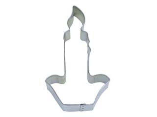 Candle Christmas Cookie Cutter 4" Each