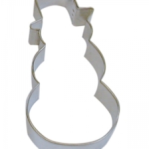 Snowman with Top Hat Cookie Cutter 4″ Each