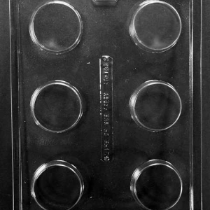 Plain Cookie Mold 6 cavity Each