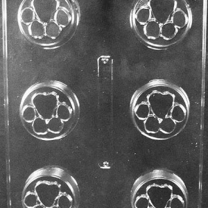 Paw Print Cookie Mold Each