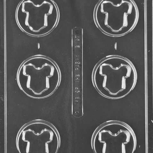 Onesie Cookie Candy Mold Each