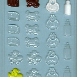 Baby Deco’s Assorted Mold 20 cavity Each