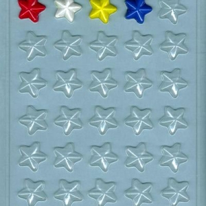 Star Bite Size Candy Mold 30 cavity Each