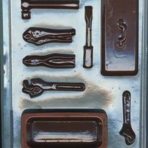Tool Pour Box with Tools Mold 8 cavity Each
