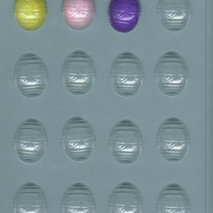 Small Decorated Eggs Mold 16 cavity Each