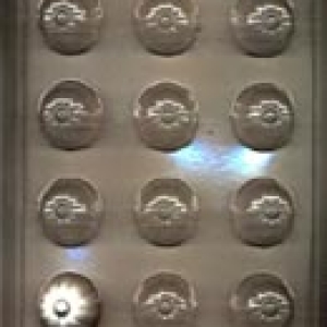 Pumpkin Bon-Bon Bite Size Mold 12 cavity Each