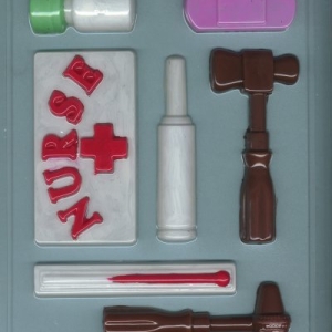 Nurse Candy Mold 7 cavity Each