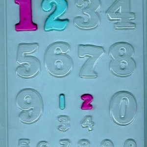 Number Large & Small Mold 20 cavity Each