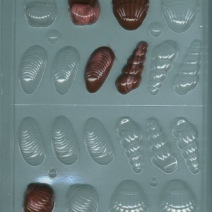 Sea Shells 3D Mold 11 cavity Each