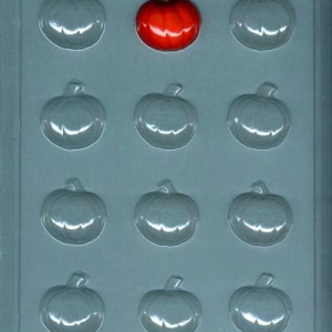 Small Pumpkins Bite Size Mold 12 cavity Each