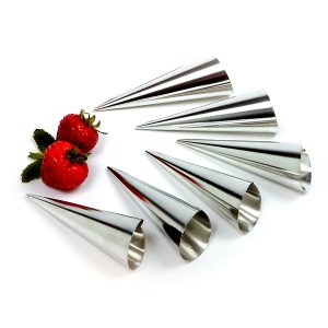 Creme Horn Casses 6 Piece Set