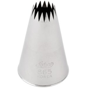 #5B=865K French Star Pastry Tube Each