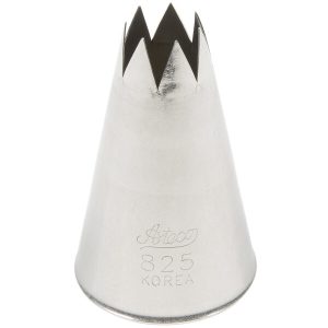 #5S=825K Open Star Pastry Tube Each