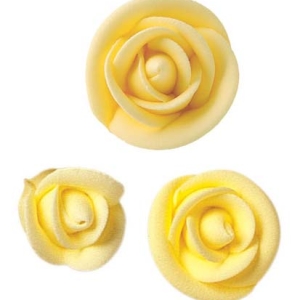Medium Party Yellow Rose 1 1/2″ Each