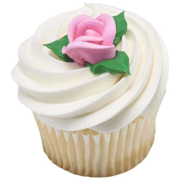Small Party Pink Rose 1" Each - Image 2