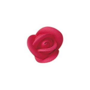 Small Bright Red Rose 1″ Each