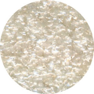 White Edible Glitter 4 oz