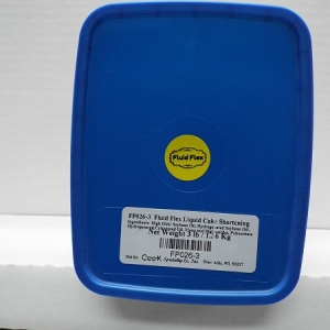 Fluid Flex Super Cake Shortening 3 lb