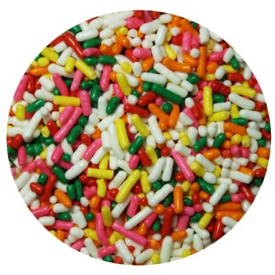 Rainbow Color Sprinkles 6 oz