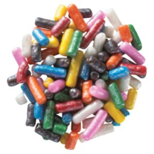 Rainbow Shimmer Sprinkles 6 oz