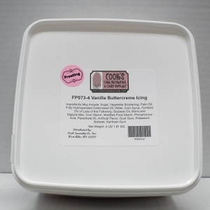 Vanilla Buttercreme Icing 4 lb