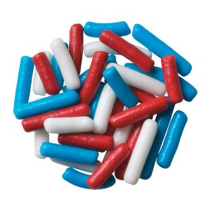 Red  White & Blue Sprinkles 26 oz