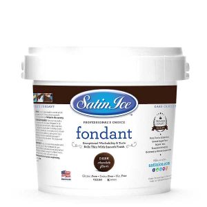 Chocolate Satin Ice Fondant 5 lb