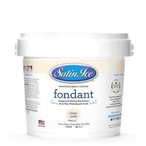 Ivory Satin Ice Fondant 5 lb