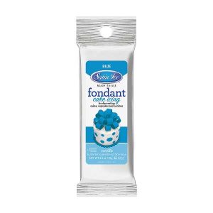 Blue Satin Ice Fondant 4 oz