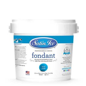 Blue Satin Ice Fondant 5 lb