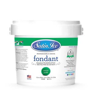 Green Satin Ice Fondant 5 lb