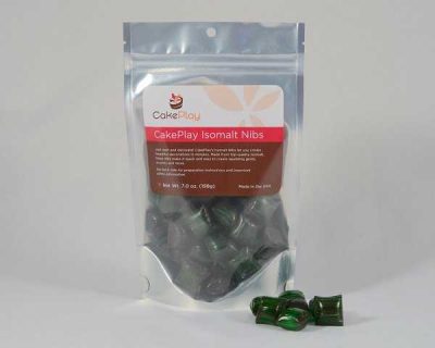 Isomalt Nibs Emerald Green 7 oz