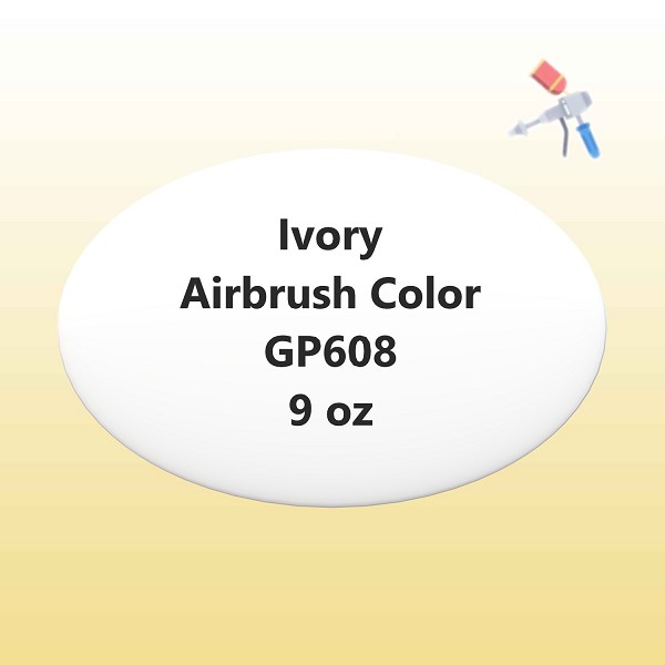 Ivory 9 oz (255g) Amerimist Airbrush Color Each