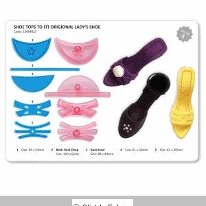 Ladies Shoe Top Cutter Set of 4
