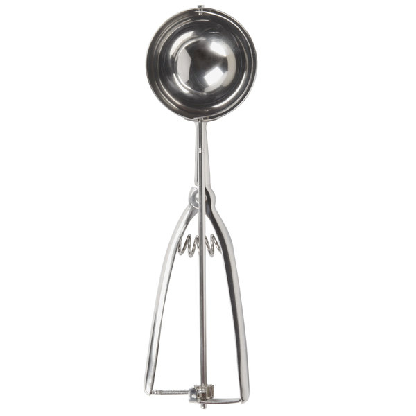 Stainless Steel Portion Scoop #12 3.25 oz size Each