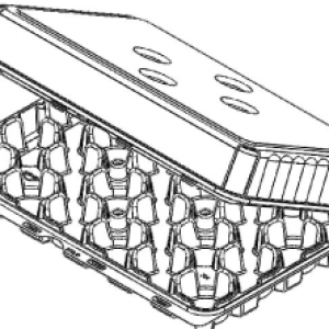 Cupcake Container Standard holds 24 Each
