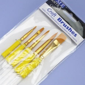 Craft Brush Set 5 count
