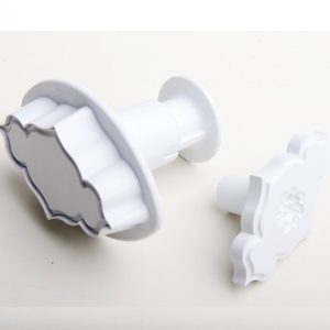 Creative Plaque Rose & Plain Small 3 count