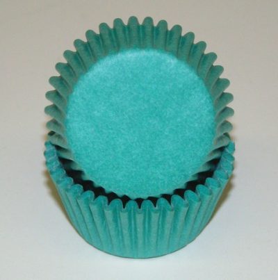 Teal Mini Cup 1 3/8" Base x 3/4" Wall approx 100
