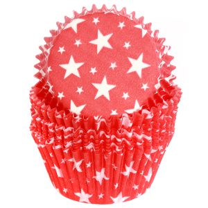 Red Star Cups 2″ Base x 1 1/4″ Wall approx 100