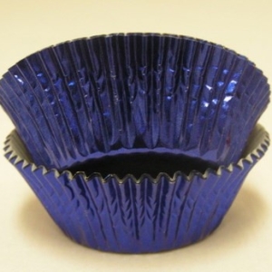 Blue Foil Cup 2″ Base x 1 1/8″ Wall approx 100